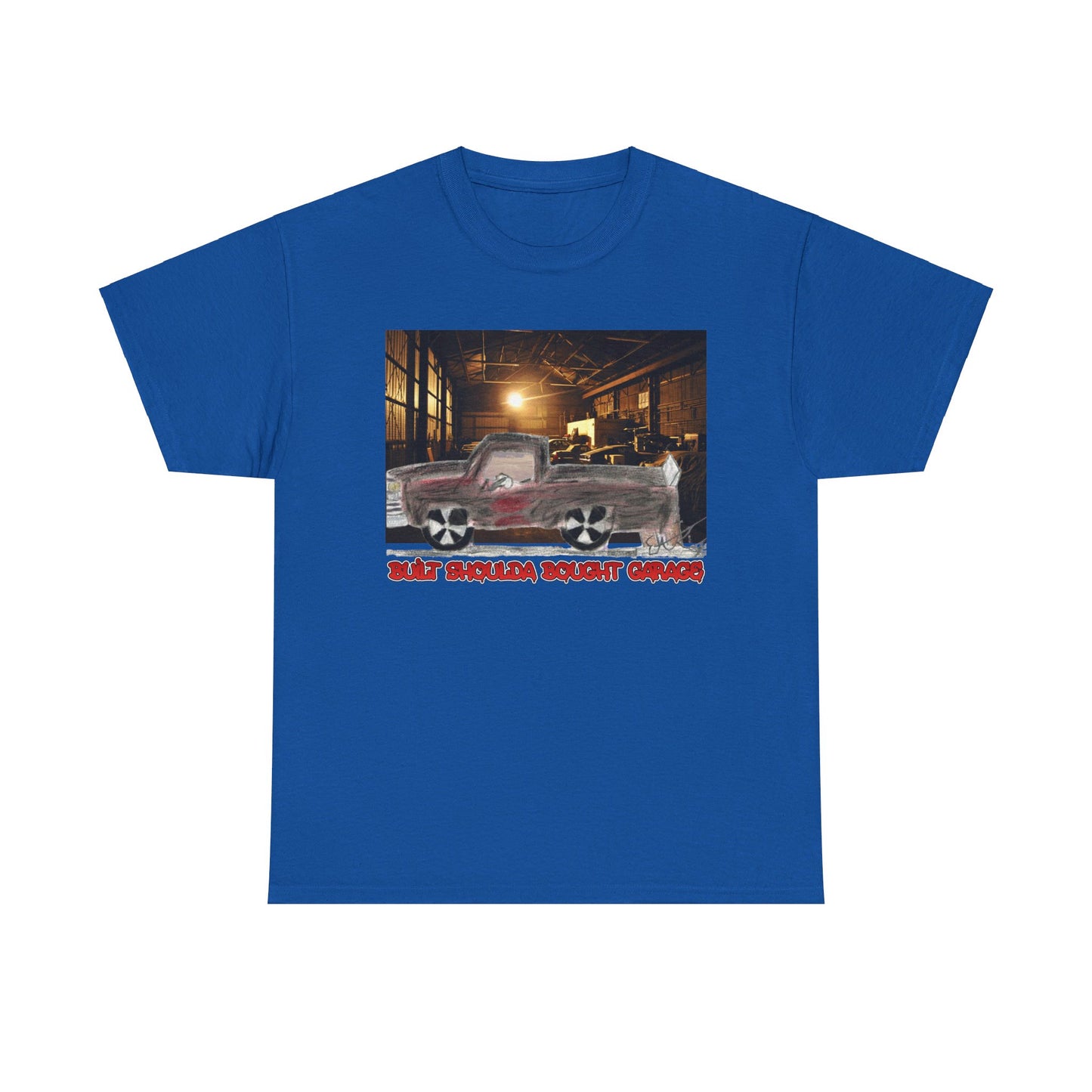 BUILT SHOULDA BOUGHT by EASTON Unisex Tee - Chop'D Ratz Garage