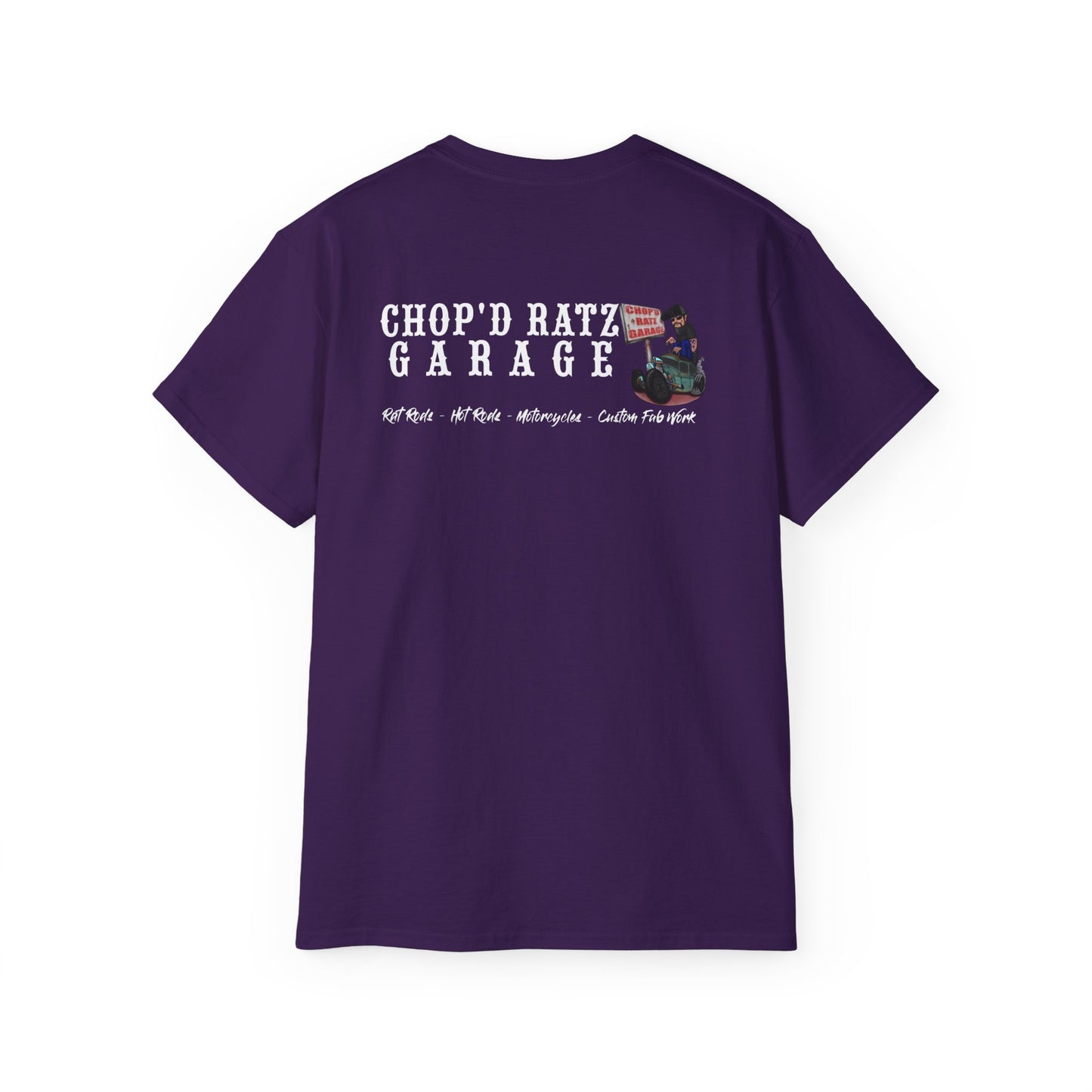 The OG ChopD Ratz Garage Unisex Short Sleeve Shirt - Chop'D Ratz Garage