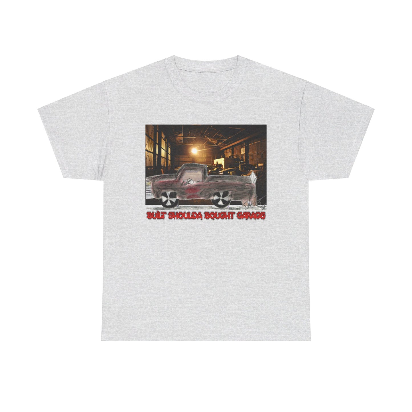 BUILT SHOULDA BOUGHT by EASTON Unisex Tee - Chop'D Ratz Garage
