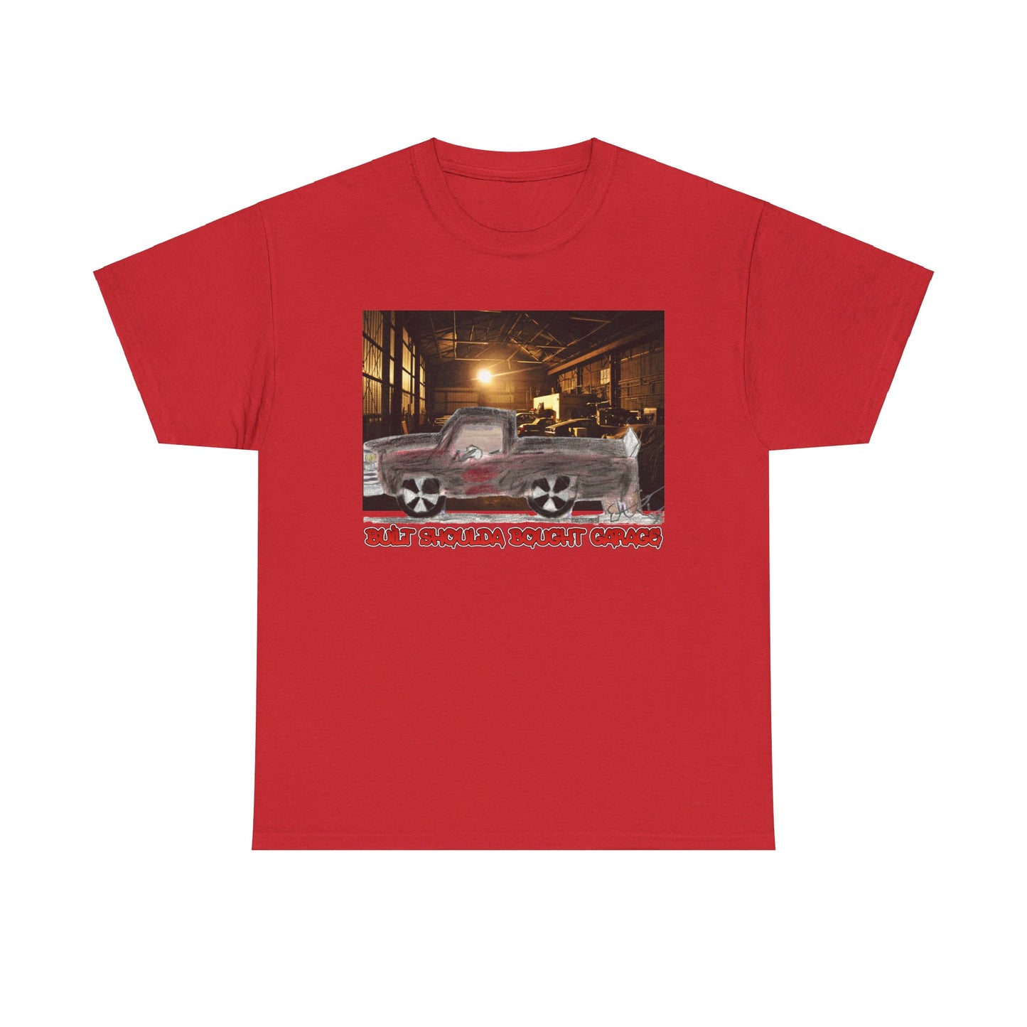 BUILT SHOULDA BOUGHT by EASTON Unisex Tee - Chop'D Ratz Garage