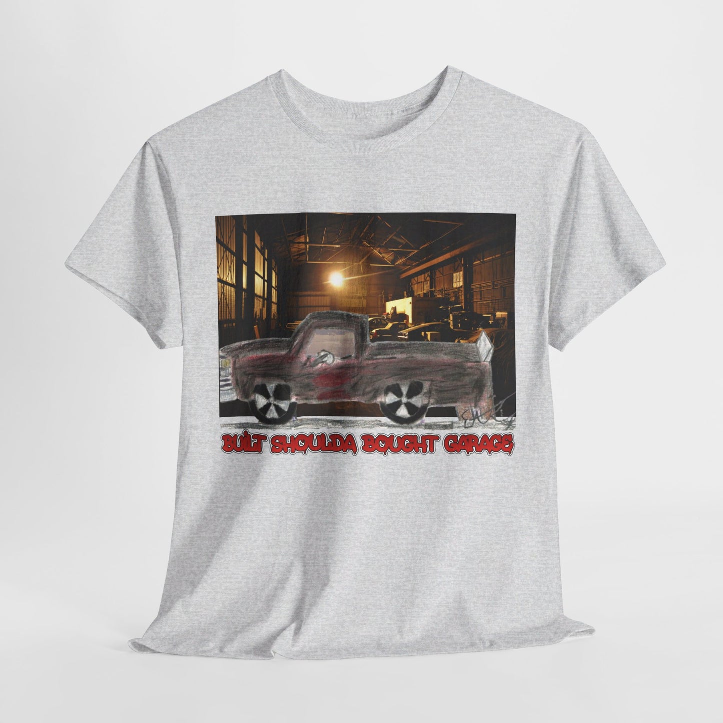BUILT SHOULDA BOUGHT by EASTON Unisex Tee - Chop'D Ratz Garage