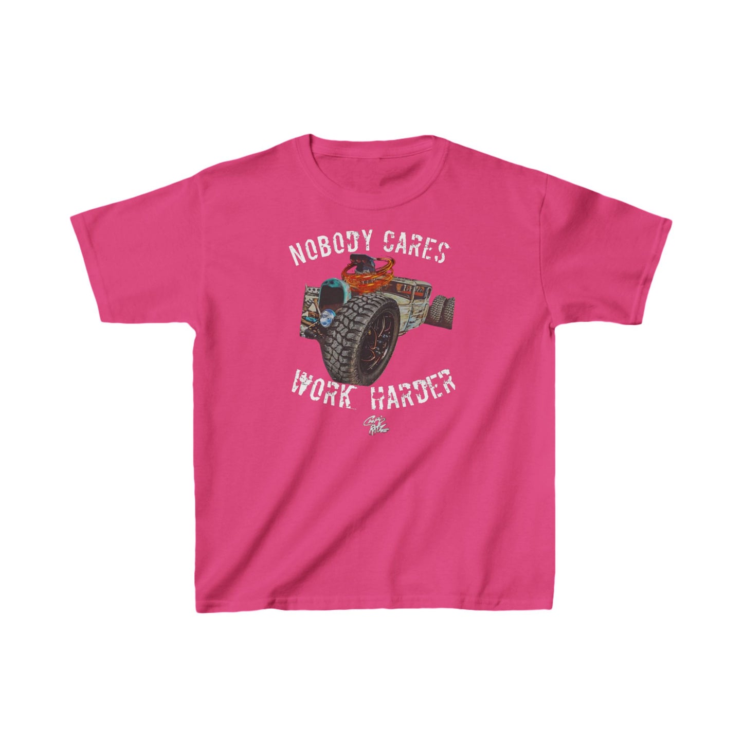 NOBODY CARES RAT ROD KIDS Tee Shirt - Chop'D Ratz Garage