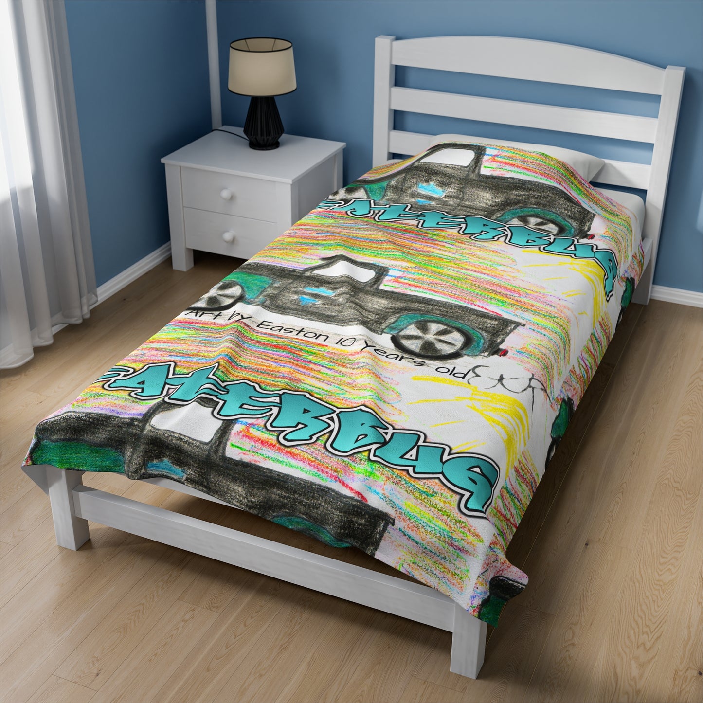 TATERBUG by Easton Velveteen Blanket - Chop'D Ratz Garage