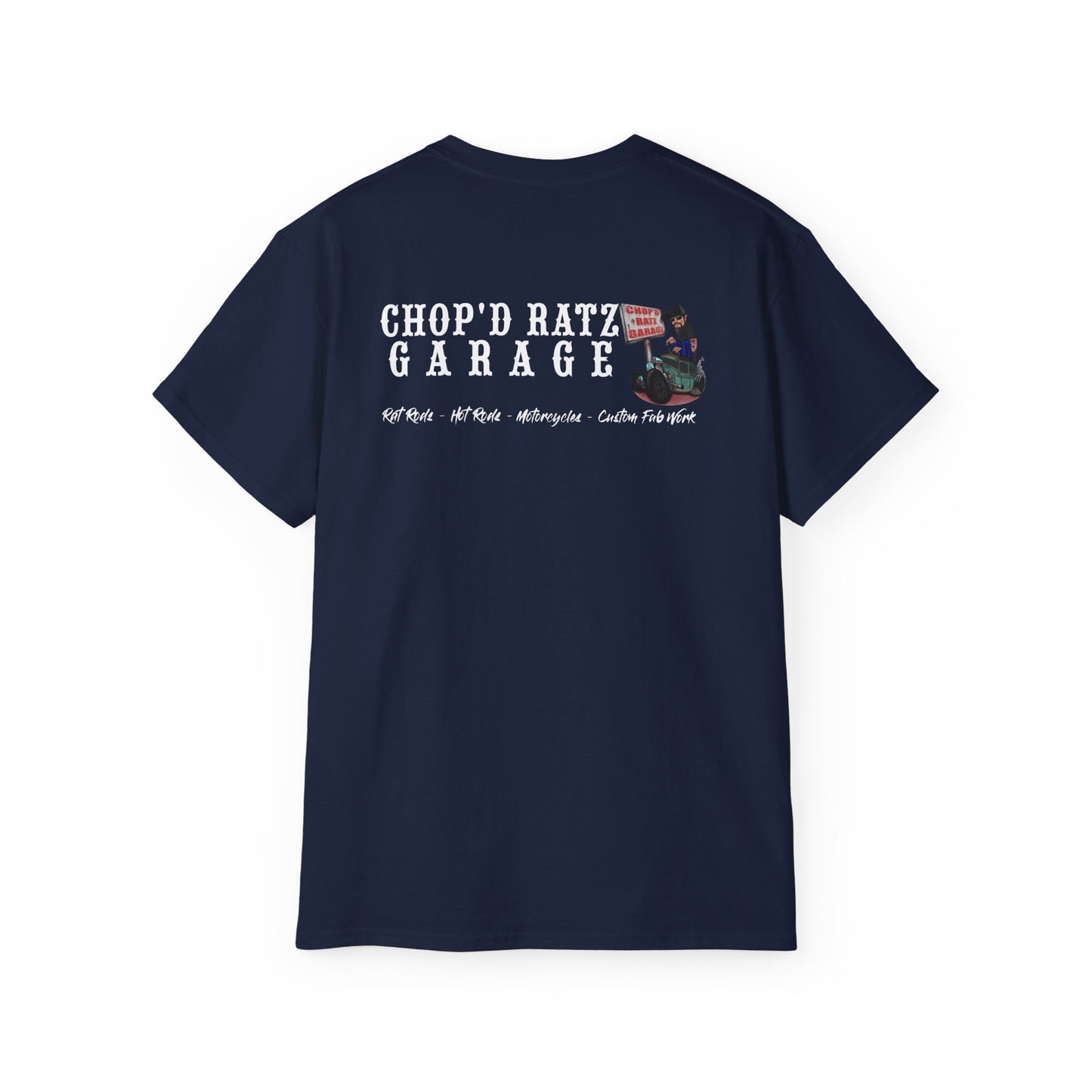 The OG ChopD Ratz Garage Unisex Short Sleeve Shirt - Chop'D Ratz Garage