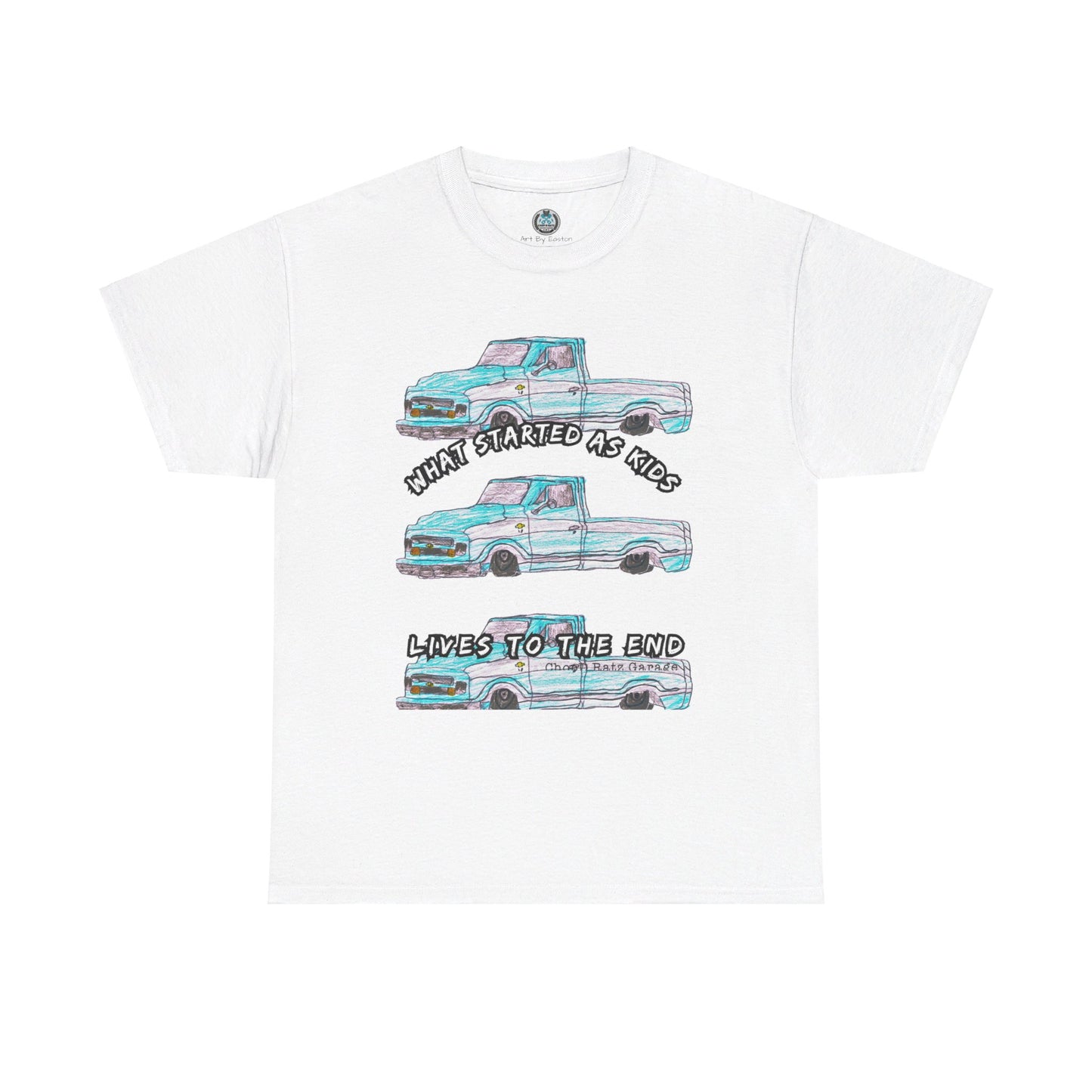 Easton's C10 Artwork Unisex Tee *COLORS* - Chop'D Ratz Garage
