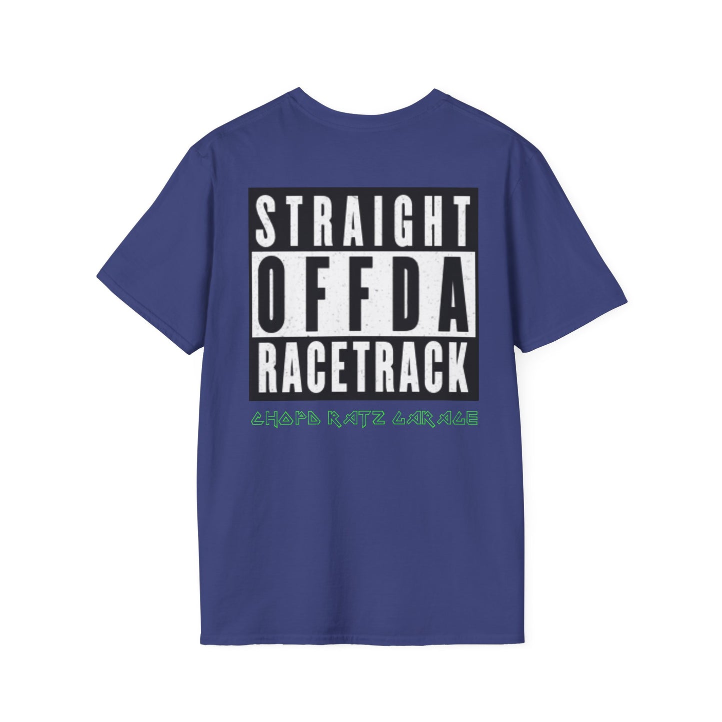 OFF THE RACE TRACK Unisex Softstyle Shirt - Chop'D Ratz Garage
