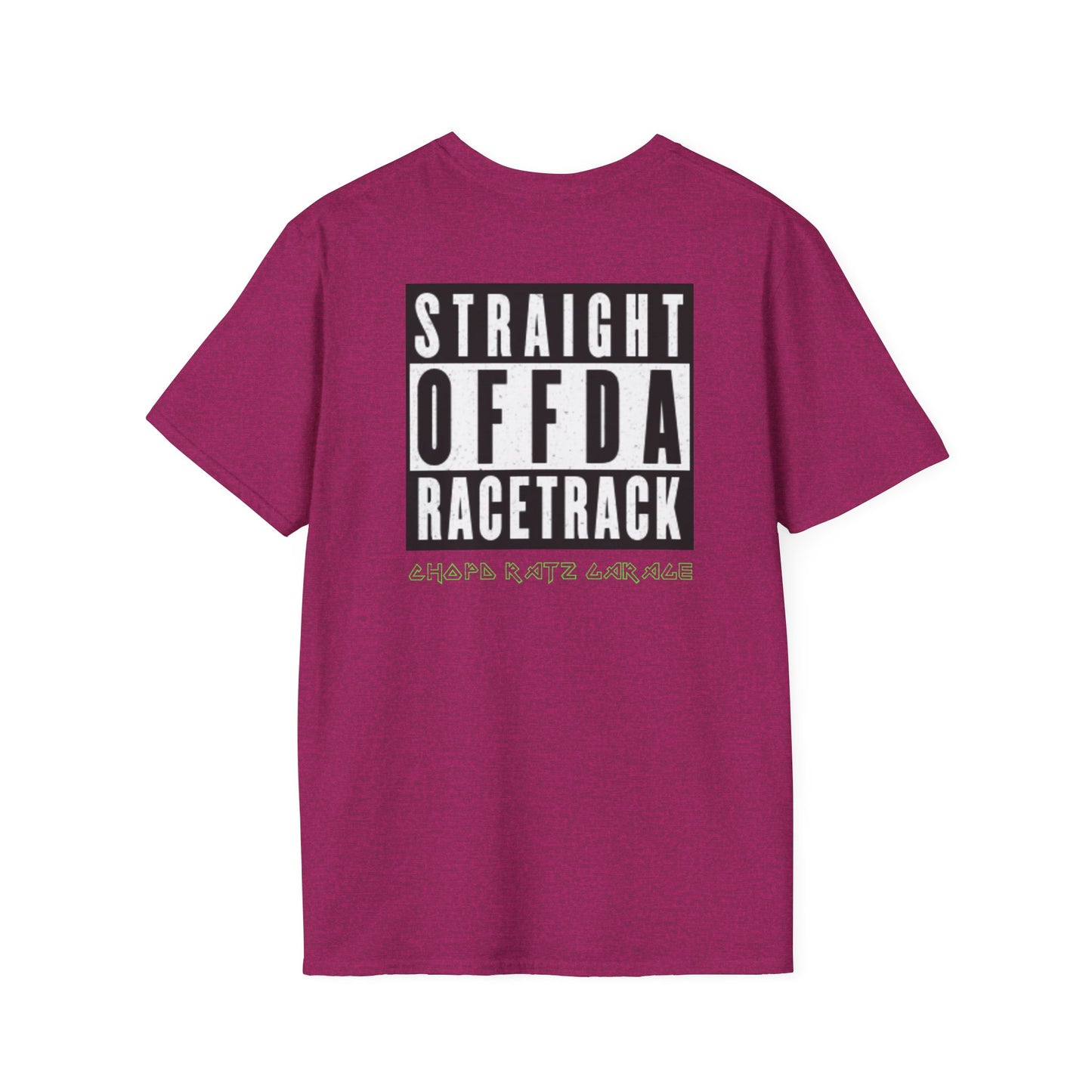OFF THE RACE TRACK Unisex Softstyle Shirt - Chop'D Ratz Garage