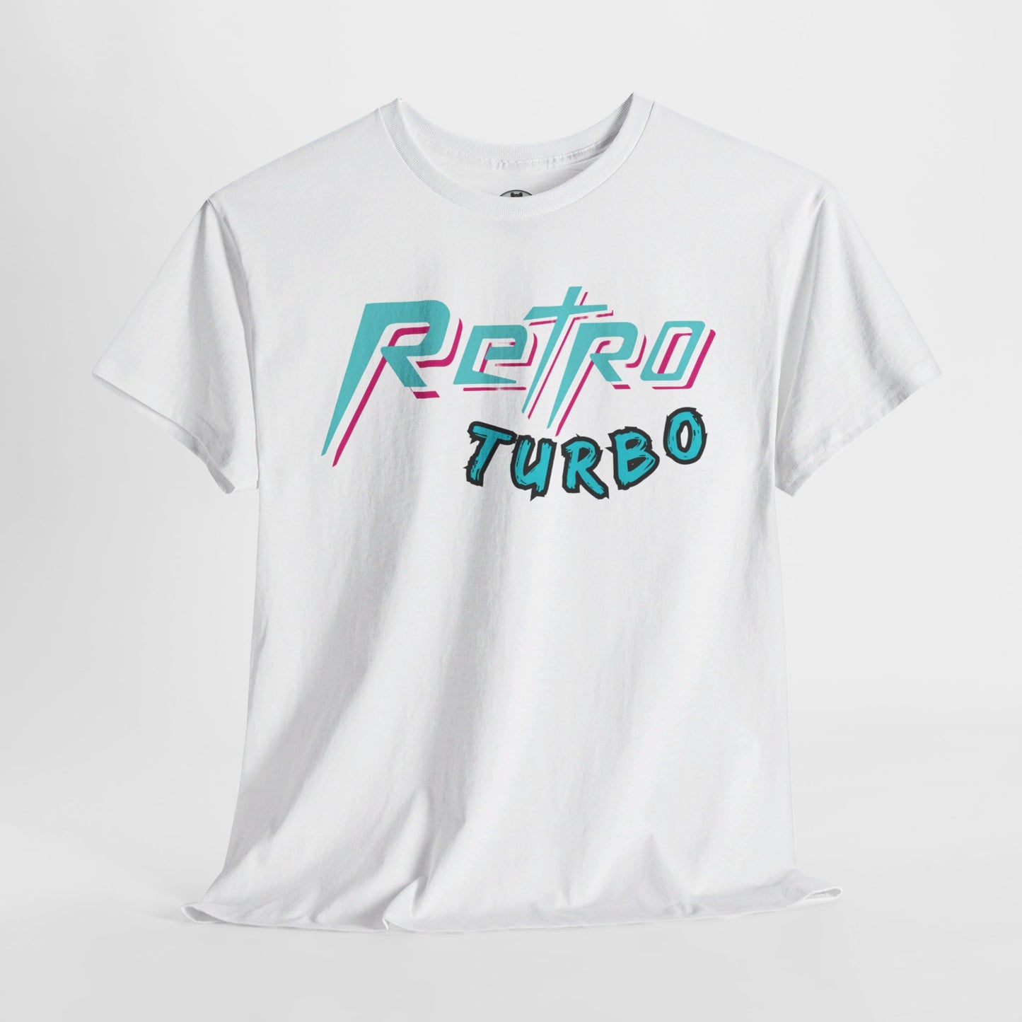 RETRO TURBO *BLACK* Unisex Heavy Cotton Tee - Chop'D Ratz Garage