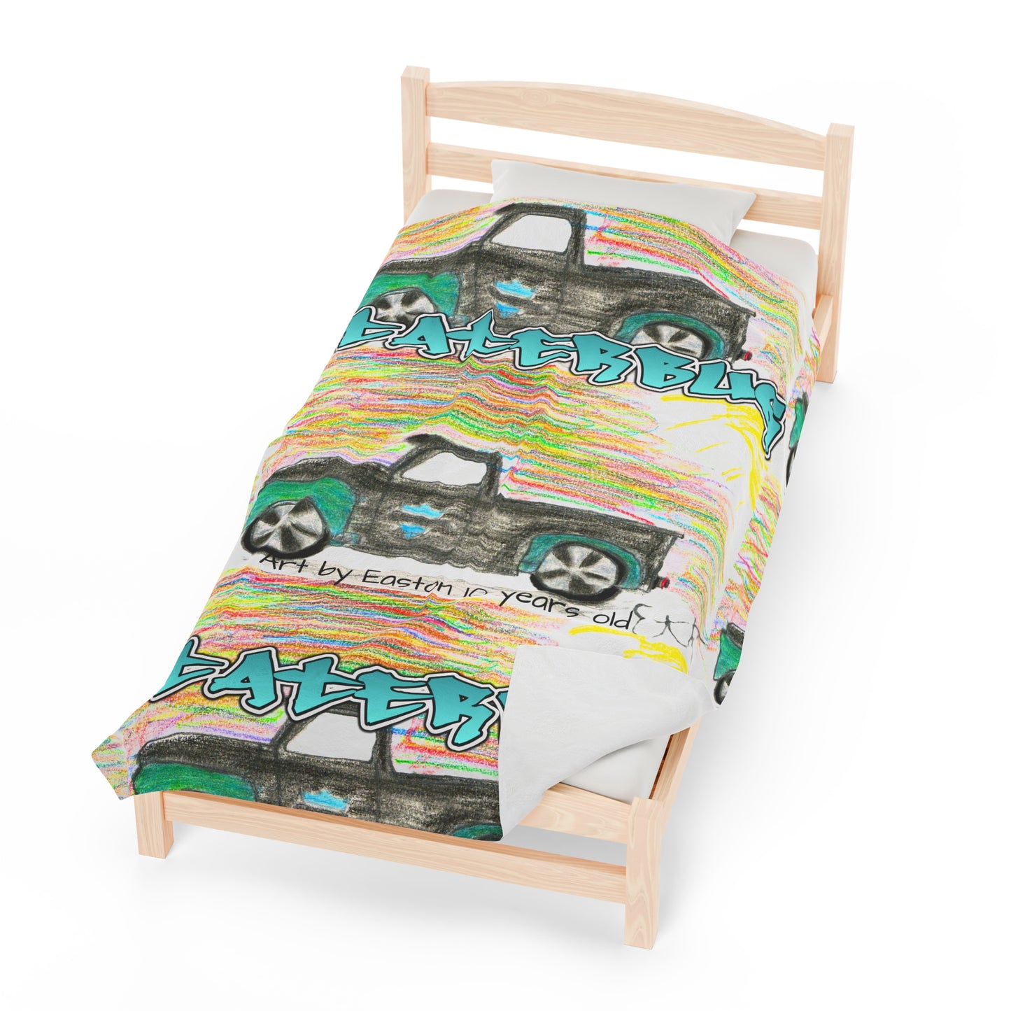 TATERBUG by Easton Velveteen Blanket - Chop'D Ratz Garage