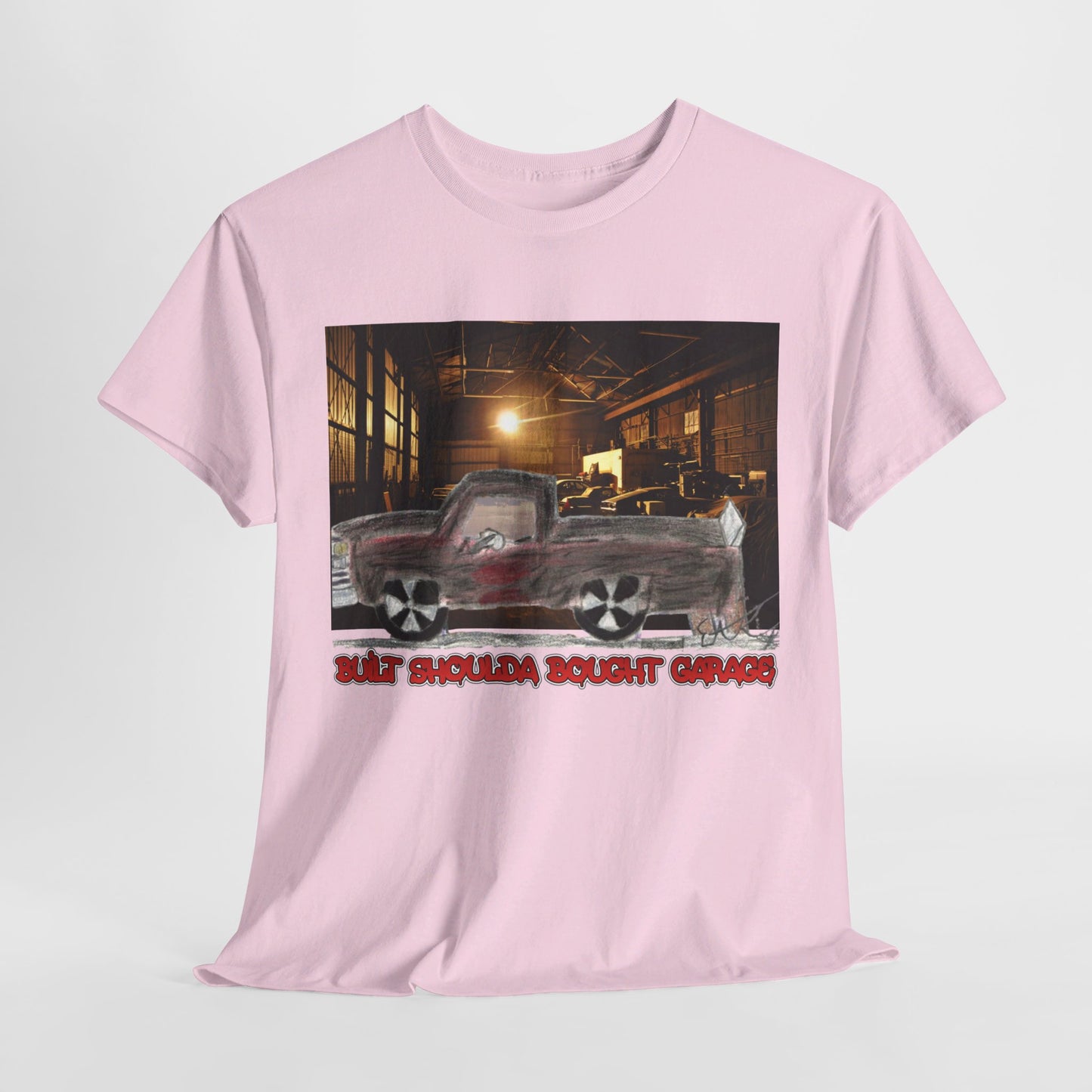 BUILT SHOULDA BOUGHT by EASTON Unisex Tee - Chop'D Ratz Garage