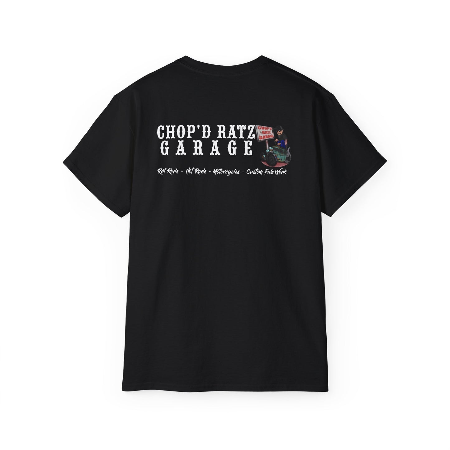The OG ChopD Ratz Garage Unisex Short Sleeve Shirt - Chop'D Ratz Garage