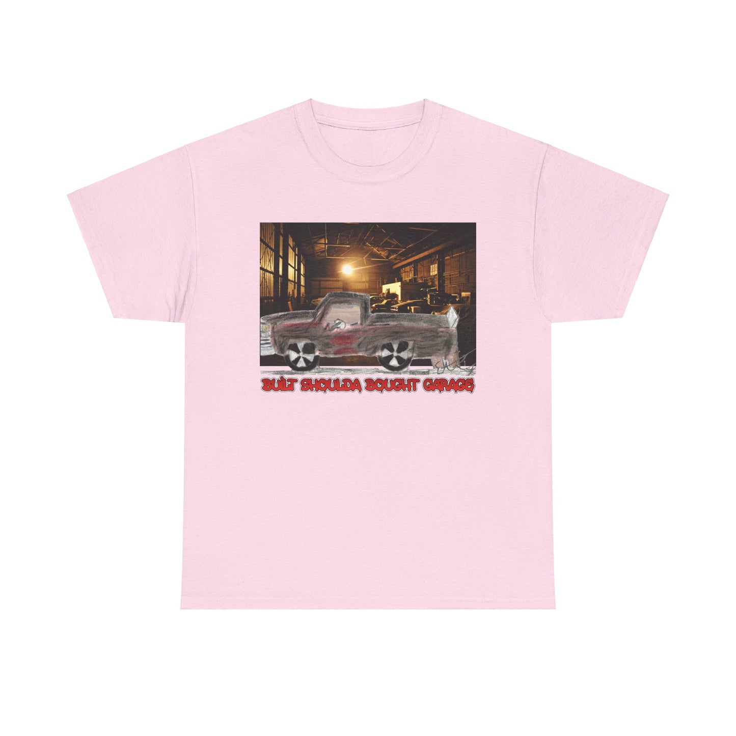 BUILT SHOULDA BOUGHT by EASTON Unisex Tee - Chop'D Ratz Garage