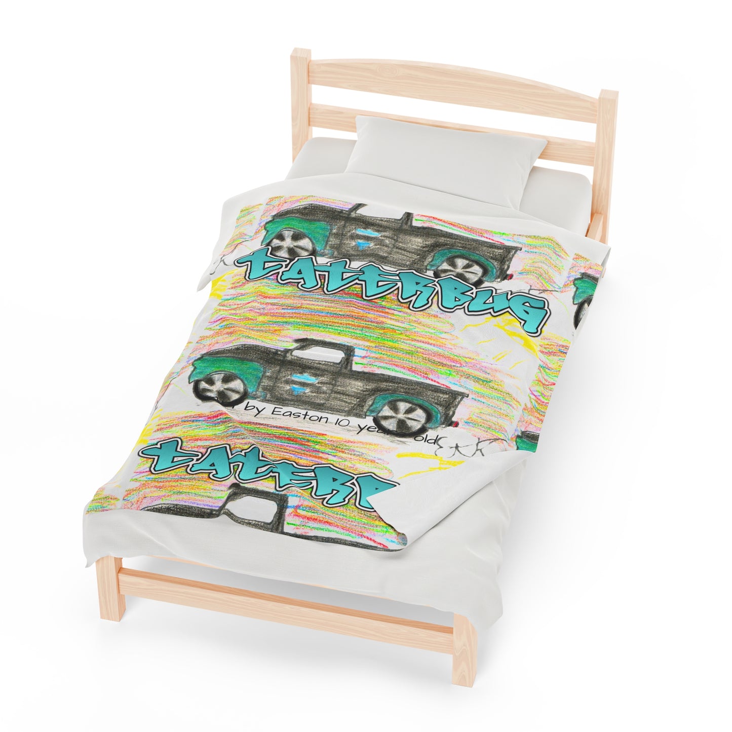 TATERBUG by Easton Velveteen Blanket - Chop'D Ratz Garage
