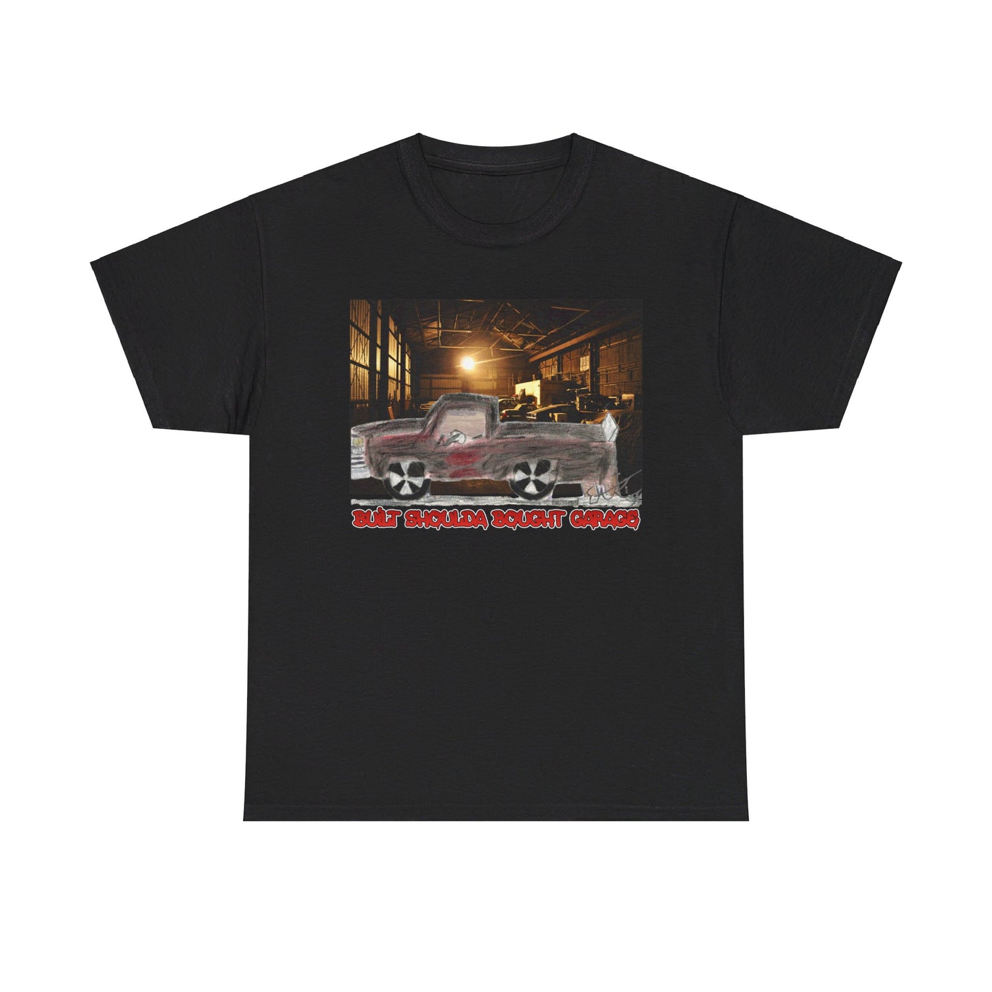 BUILT SHOULDA BOUGHT by EASTON Unisex Tee - Chop'D Ratz Garage