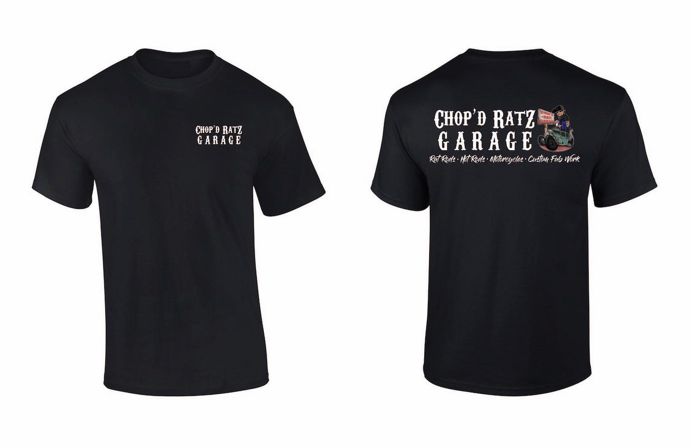 The OG ChopD Ratz Garage Unisex Short Sleeve Shirt - Chop'D Ratz Garage