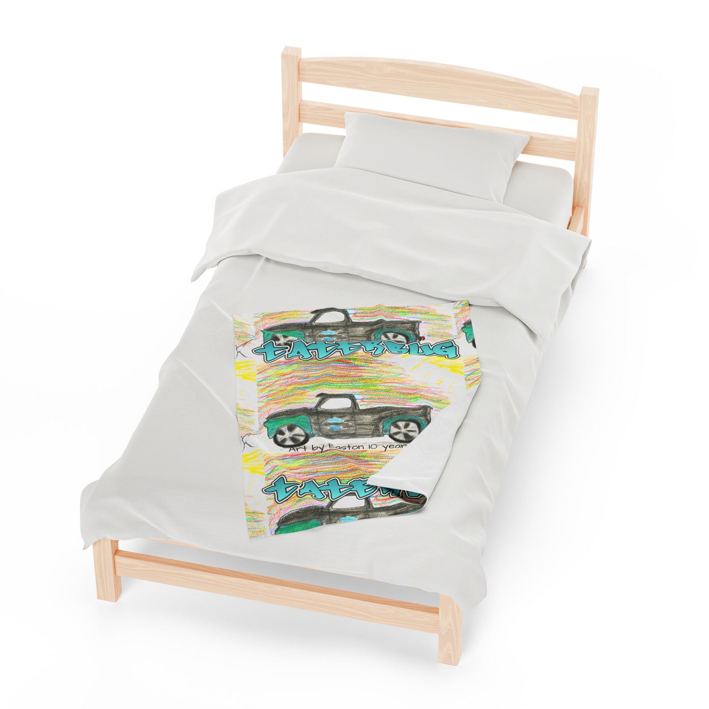 TATERBUG by Easton Velveteen Blanket - Chop'D Ratz Garage