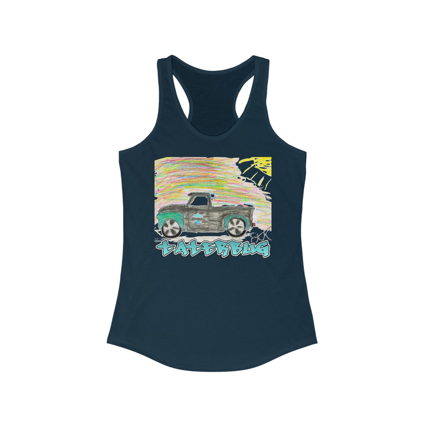 TATERBUG by Easton Women's Racerback Tank - Chop'D Ratz Garage