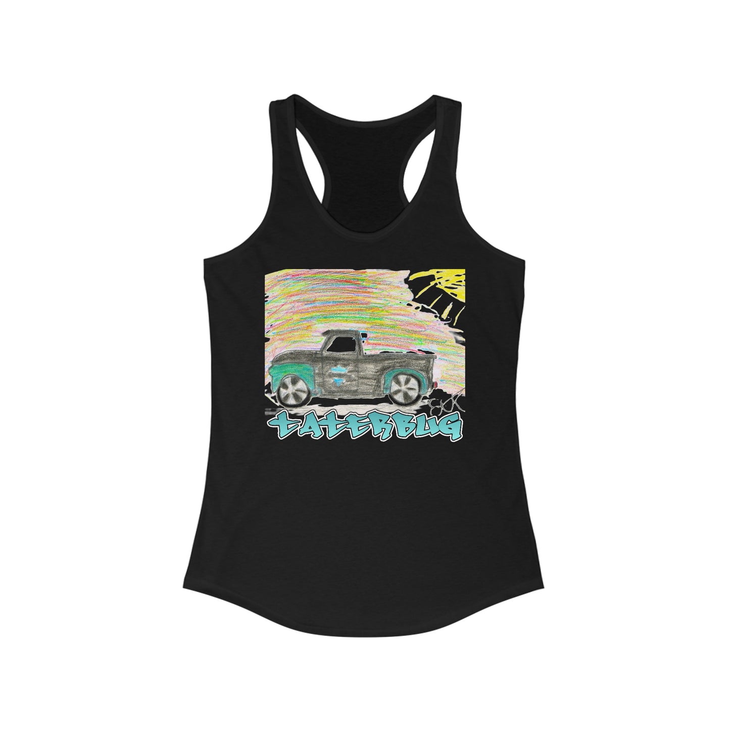 TATERBUG by Easton Women's Racerback Tank - Chop'D Ratz Garage
