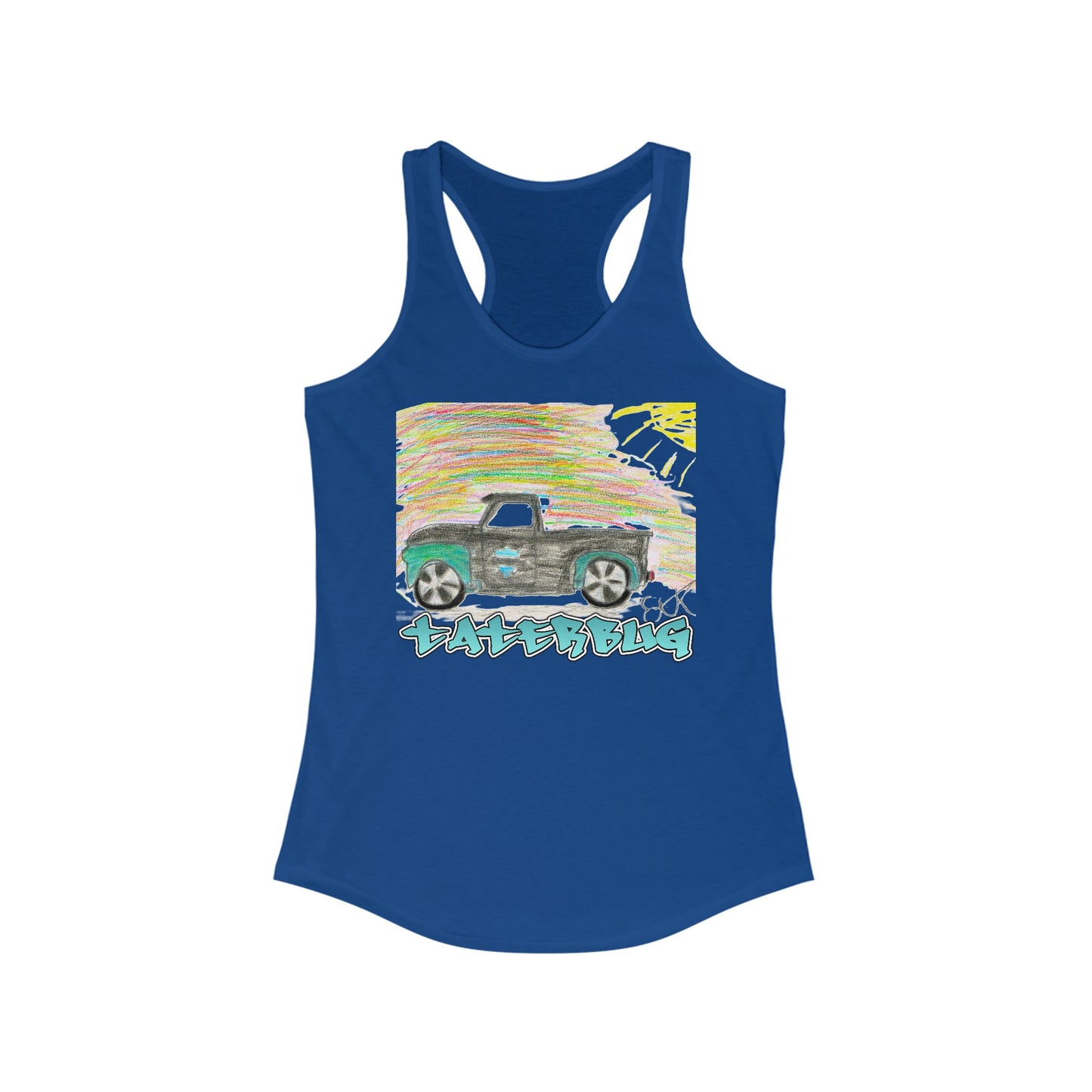 TATERBUG by Easton Women's Racerback Tank - Chop'D Ratz Garage