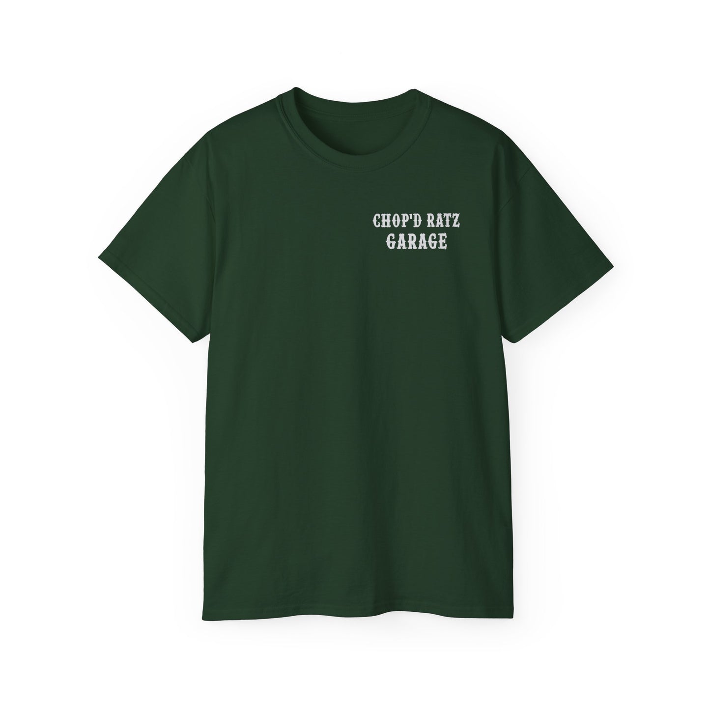 The OG ChopD Ratz Garage Unisex Short Sleeve Shirt - Chop'D Ratz Garage