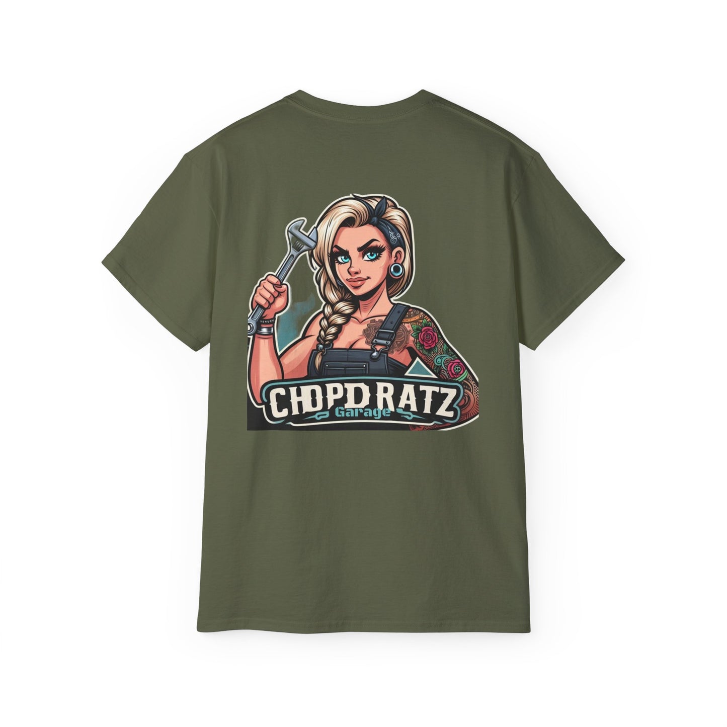 CHOPD RATZ Boss Lady Unisex Bigger Fit Tee - Chop'D Ratz Garage