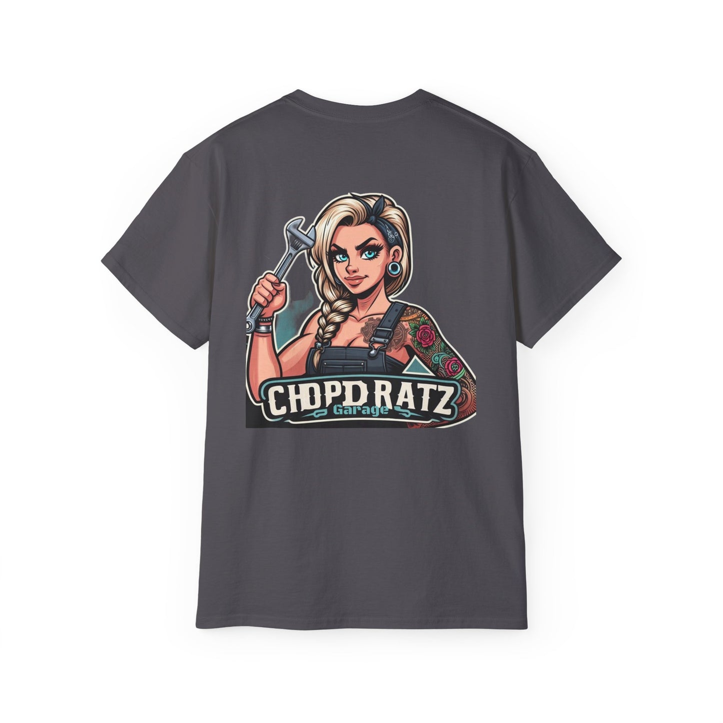 CHOPD RATZ Boss Lady Unisex Bigger Fit Tee - Chop'D Ratz Garage