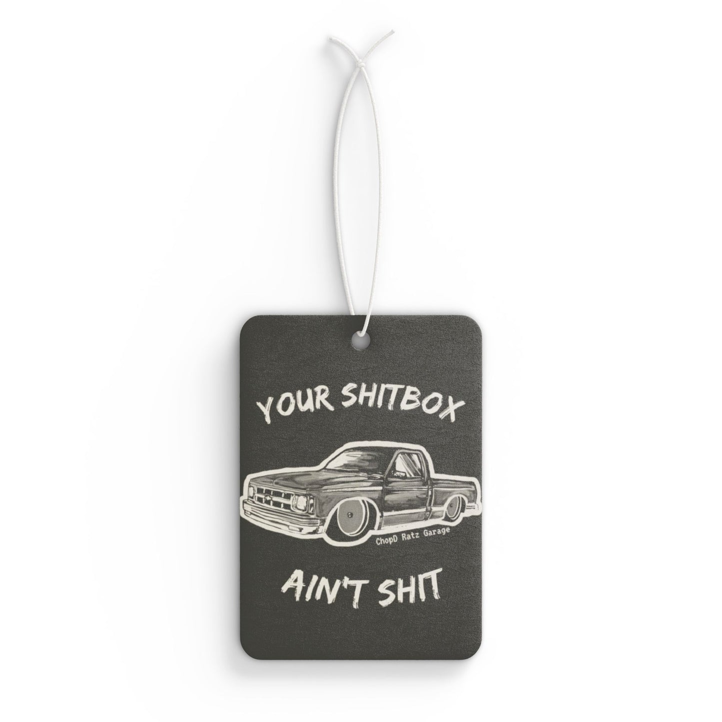 Car Air Freshener - Chop'D Ratz Garage
