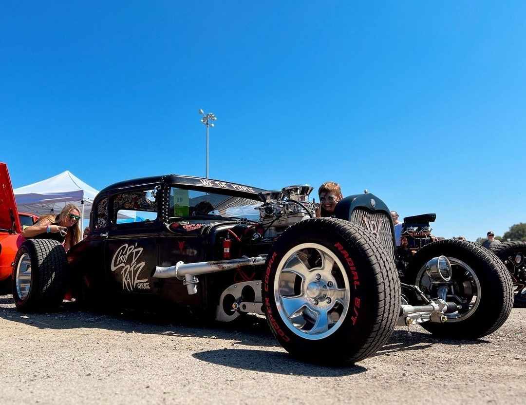 Black Jack rat rod Ford Model A