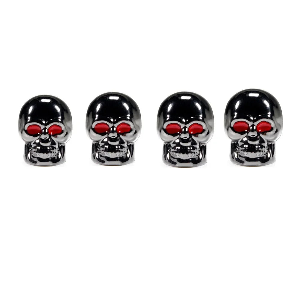 ABS Skull Valve Stem Caps
