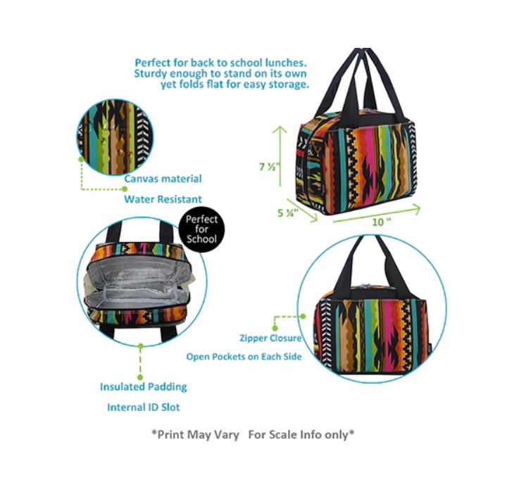 Tribal Insulated Lunch Bag - Chop'D Ratz Garage