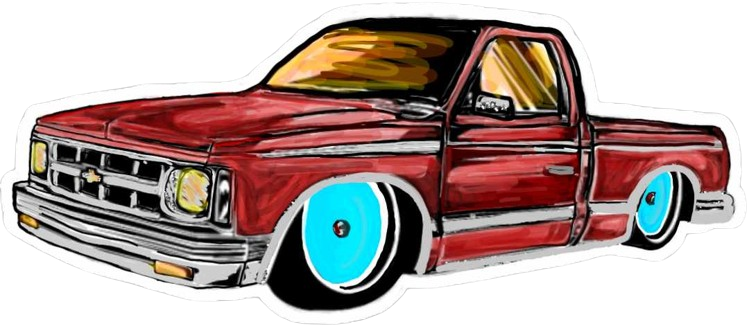 Stickers Decals - Chop'D Ratz Garage