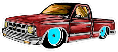 Stickers Decals - Chop'D Ratz Garage
