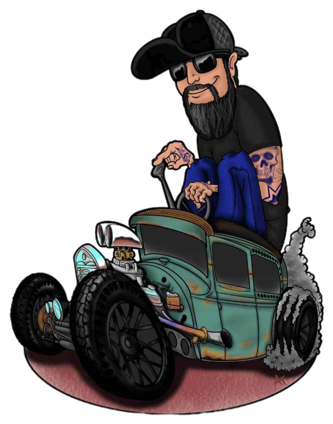 Stickers Decals - Chop'D Ratz Garage