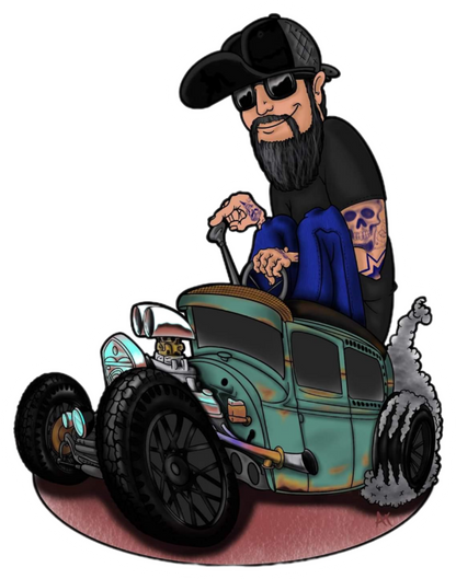 Stickers Decals - Chop'D Ratz Garage