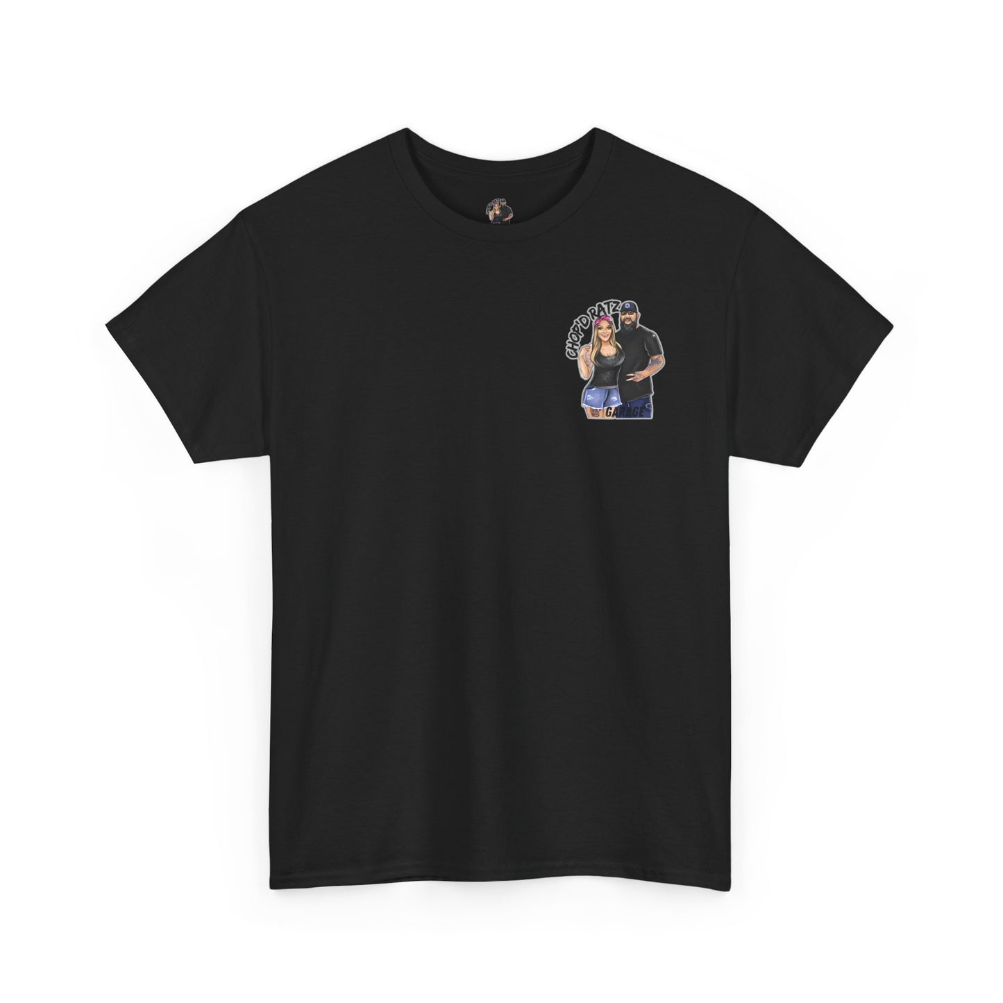 UP TO 5XL! Power Couple Tee, Chop'D Ratz Unisex Heavy Cotton Tee, Casual T-Shirt, Unique Graphic Tee, Gift for Him/Her