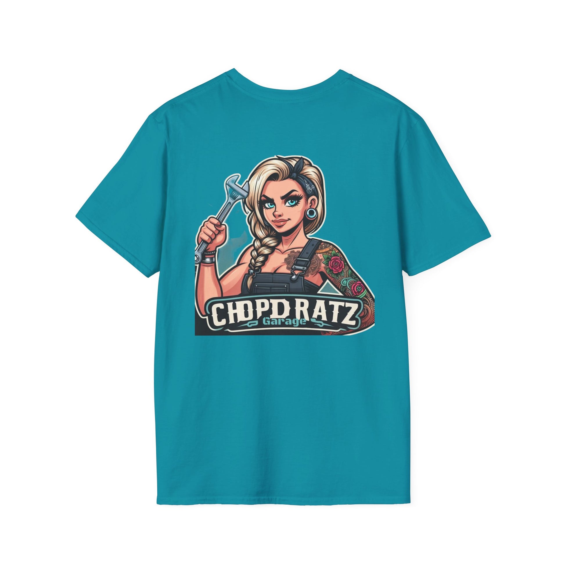 CHOPD RATZ Boss Lady Unisex Softstyle T-Shirt - Chop'D Ratz Garage