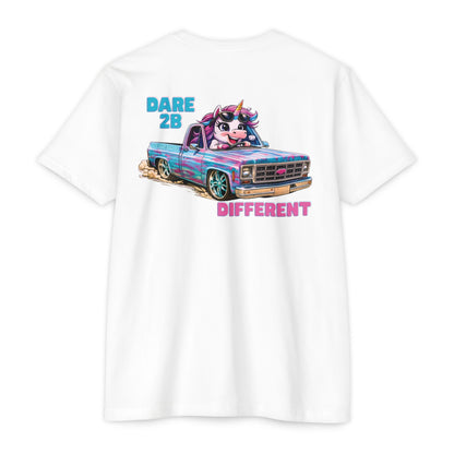 DARE 2B DIFFERENT SQUAREBARBIE Truck T-Shirt — C10 Tee - Chop'D Ratz Garage