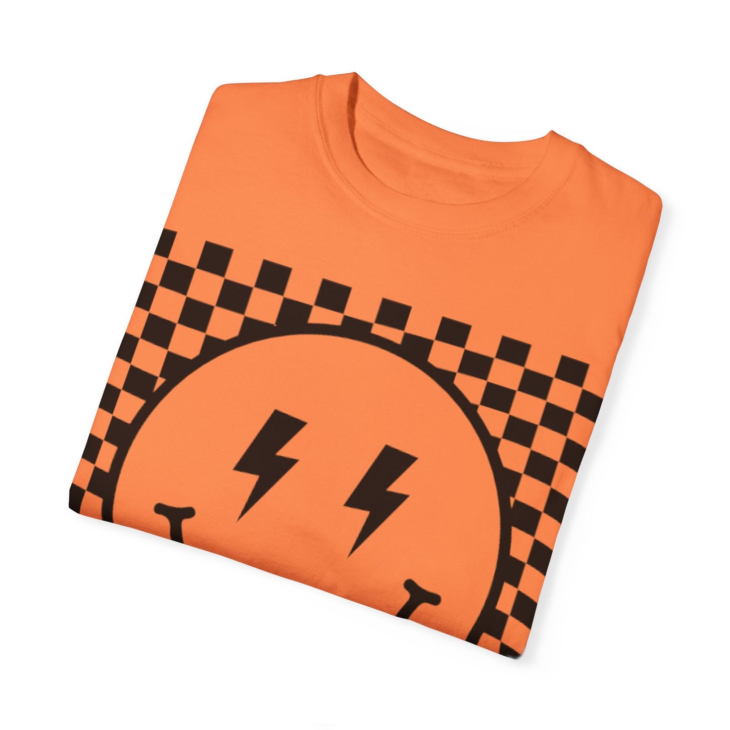 Retro Smiley Groovy Shirt | Checkered Shirt | Groovy Retro Tee | Trendy Aesthetic | Comfort Colors Graphic Tee | Vintage-inspired Graphic Shirt