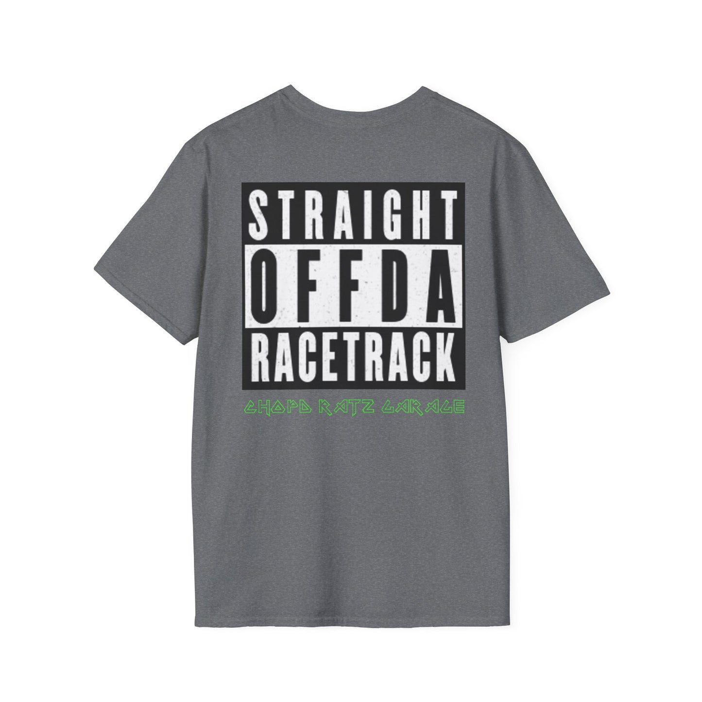 OFF THE RACE TRACK Unisex Softstyle Shirt - Chop'D Ratz Garage