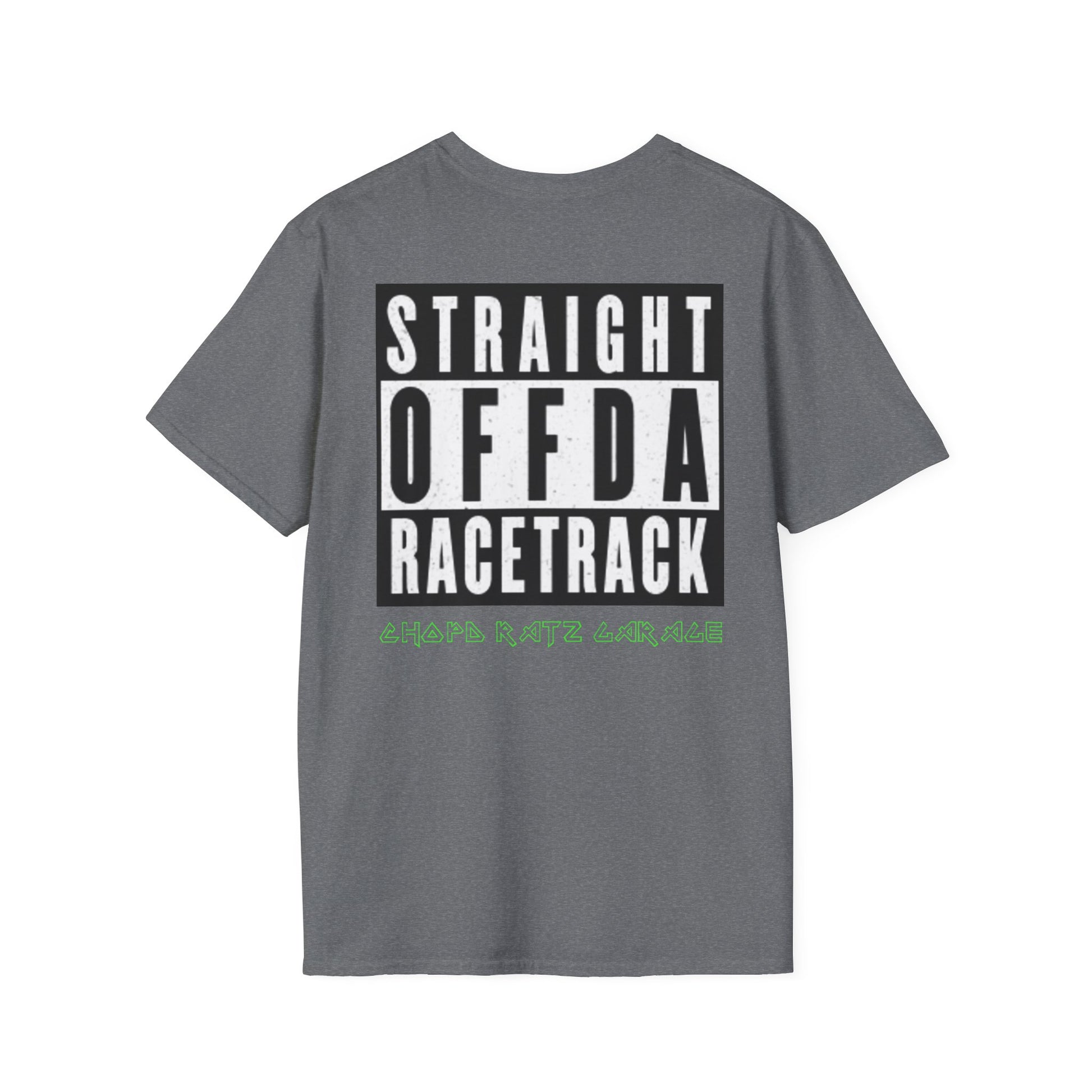 OFF THE RACE TRACK Unisex Softstyle Shirt - Chop'D Ratz Garage