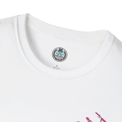 OLD SCHOOL COOL Unisex Softstyle T-Shirt WHITE - Chop'D Ratz Garage