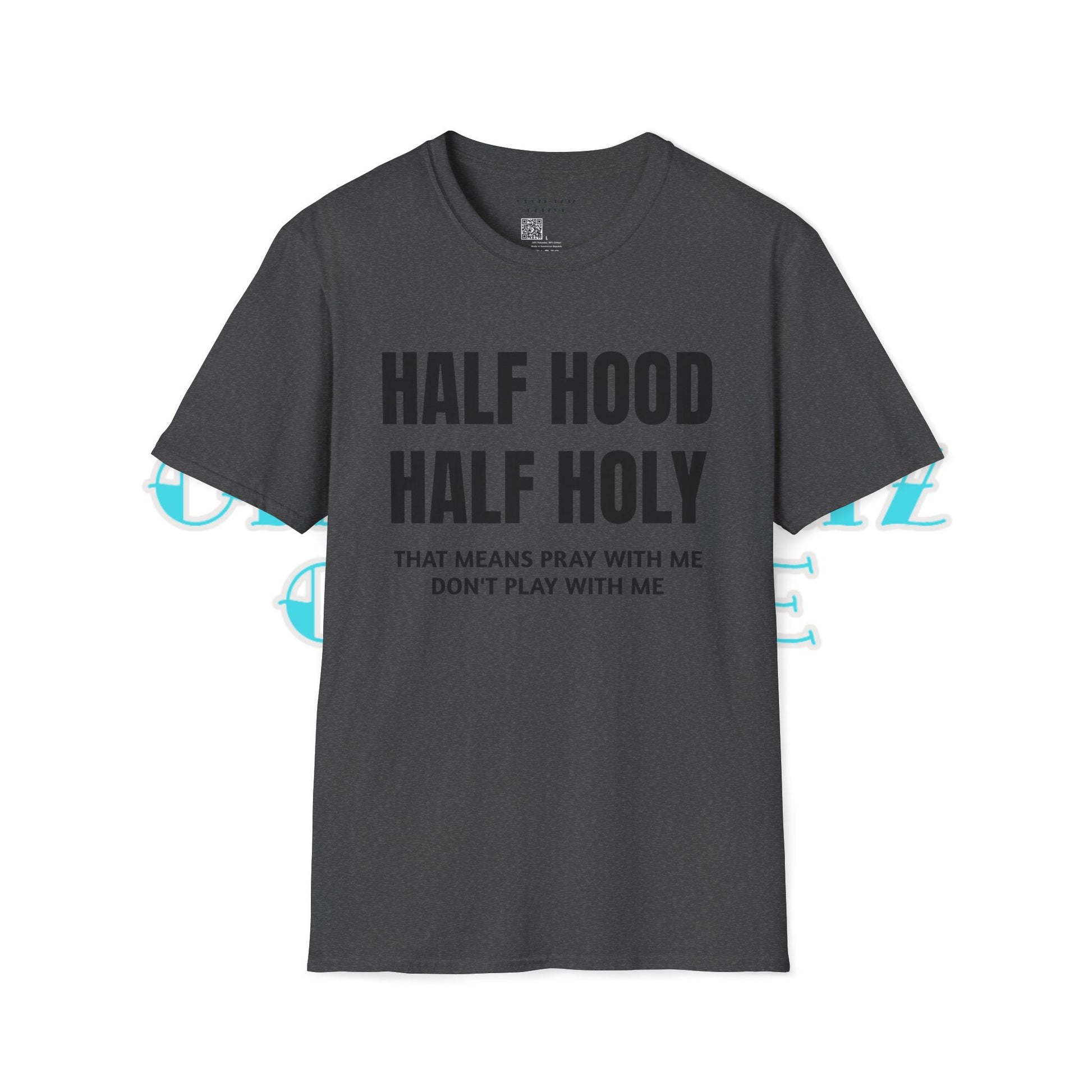 HALF HOOD HALF HOLY Unisex T-Shirt SALE - Chop'D Ratz Garage