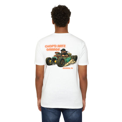 THE COOLEY RAT ROD T-Shirt — "Chop'D Ratz Garage" Vintage Tee