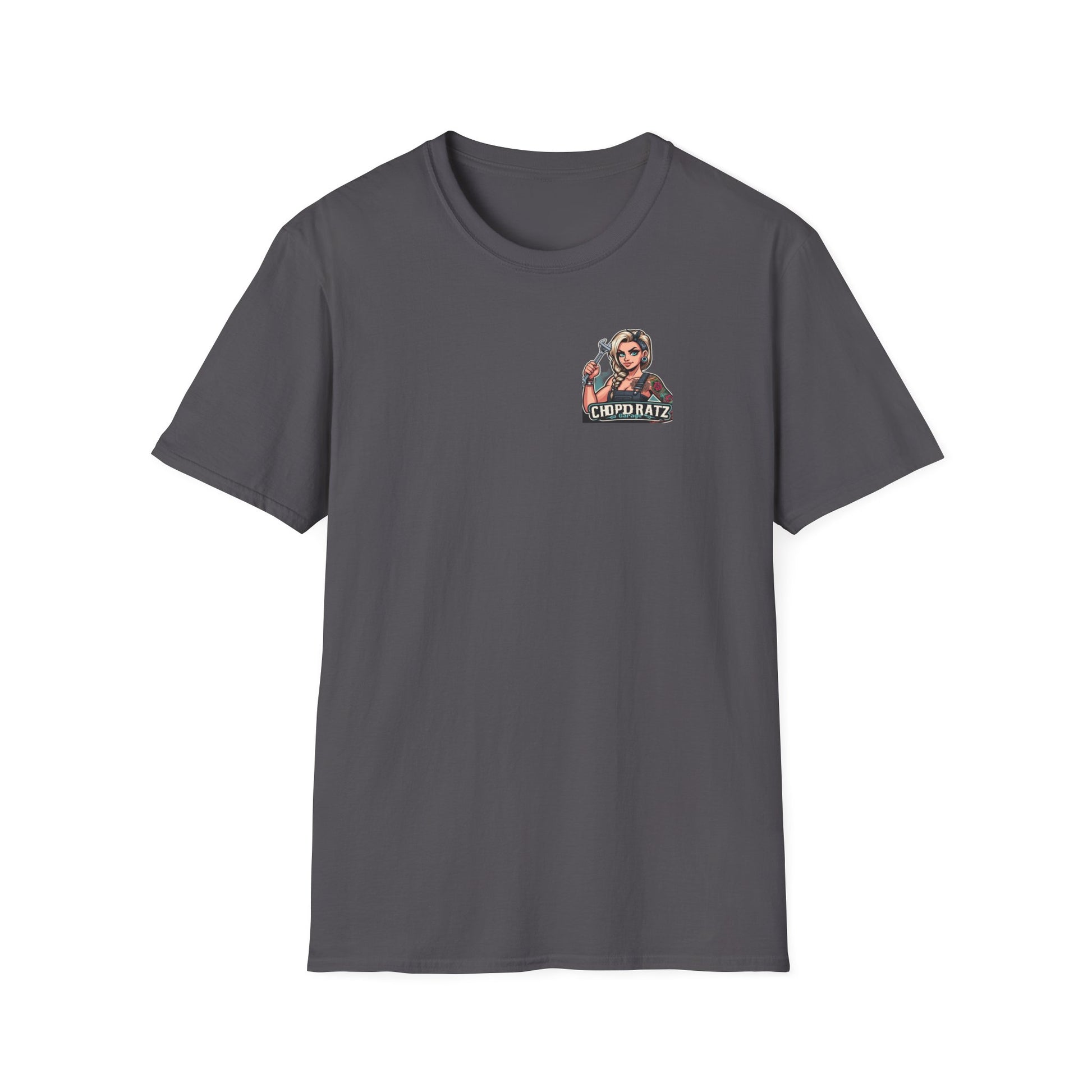 CHOPD RATZ Boss Lady Unisex Softstyle T-Shirt - Chop'D Ratz Garage