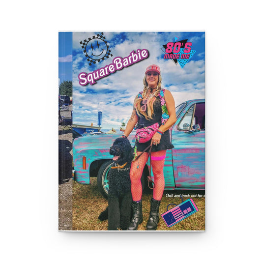 BallardsC10 SquareBarbie hardcover journal matte - Chop'D Ratz Garage