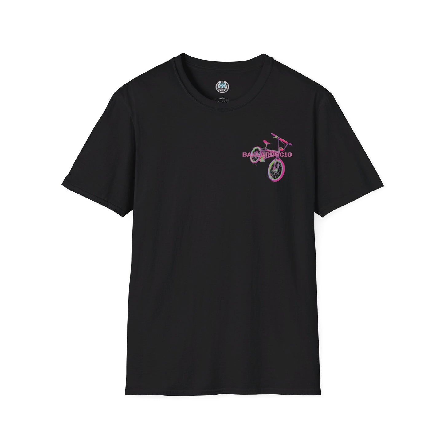 OLD SCHOOL COOL Unisex Softstyle T-Shirt BLACK - Chop'D Ratz Garage
