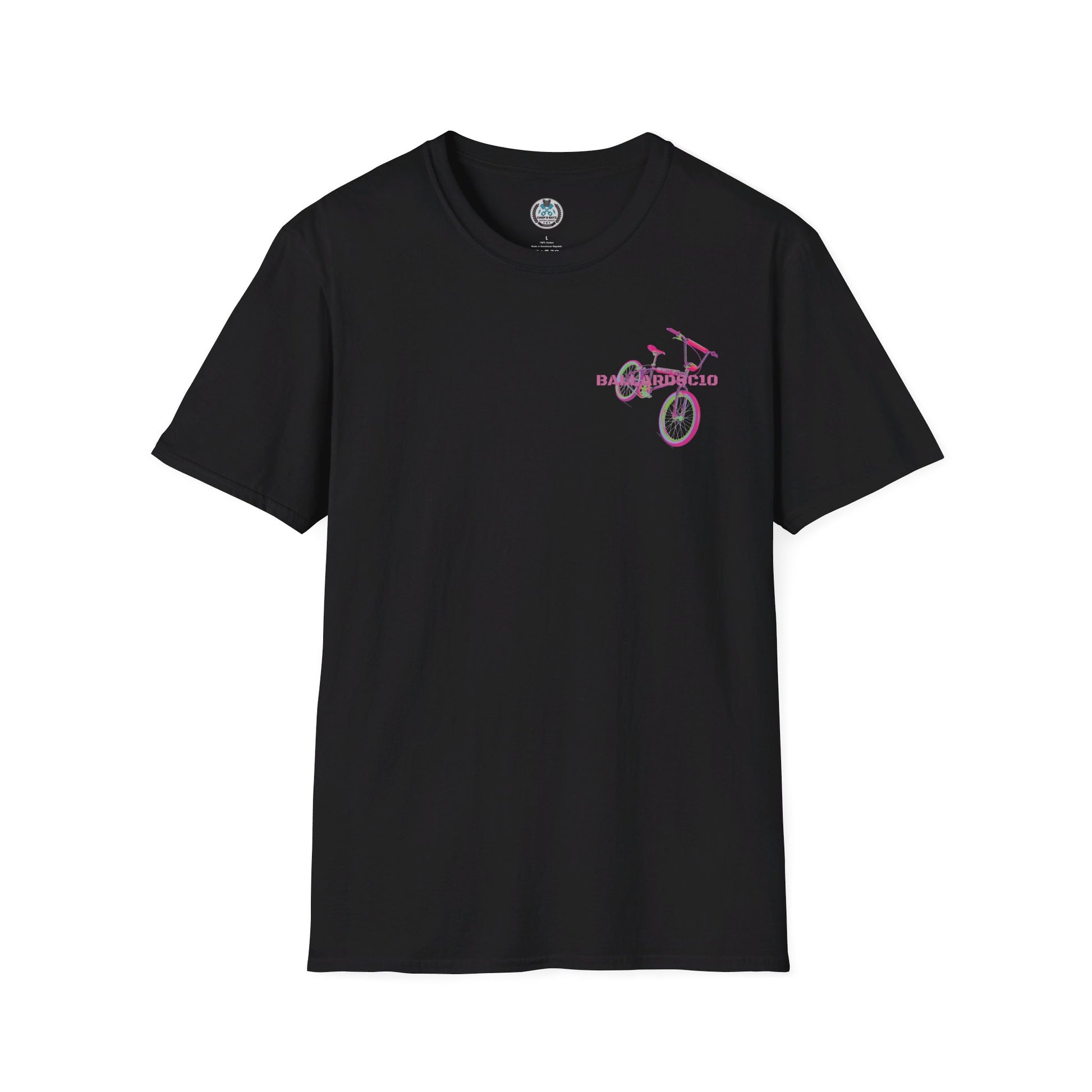 OLD SCHOOL COOL Unisex Softstyle T-Shirt BLACK - Chop'D Ratz Garage