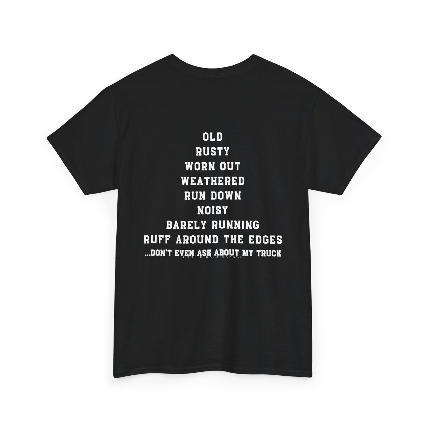 UP TO 5XL, RUSTY Vintage Humor Unisex Tee - Perfect for Truck Lovers, Casual Wear, Relaxed Style, CRG