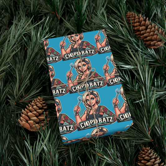 CRG Boss Lady Gift Wrap Paper - Chop'D Ratz Garage