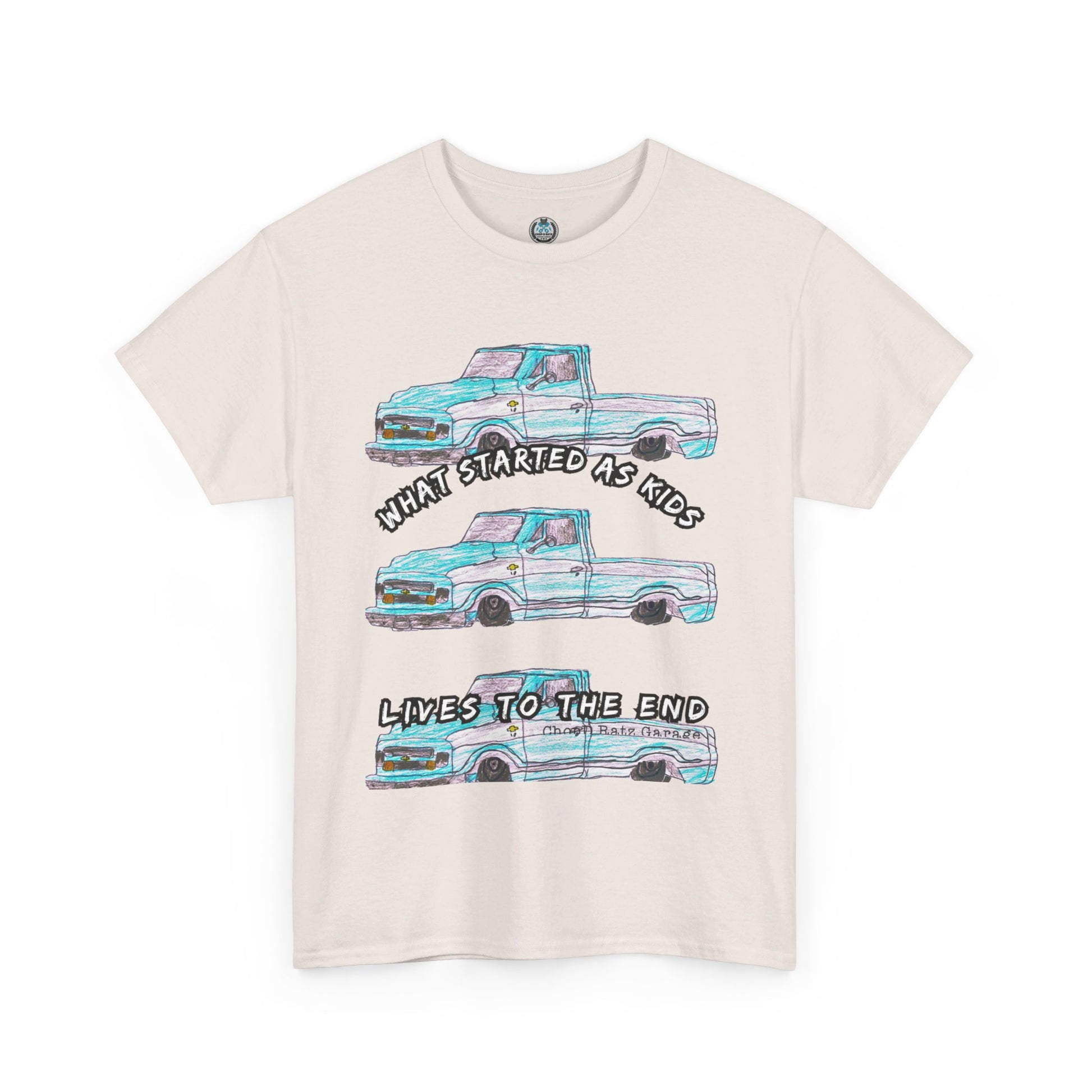 Easton's C10 Artwork Unisex Tee *COLORS* - Chop'D Ratz Garage